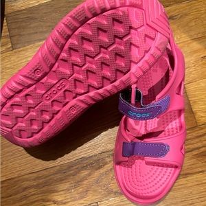 Crocs girls sandals Size 13